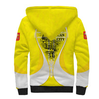 Saint Peters Basilica Vatican City Sherpa Hoodie Basilica Dome Catholic Cross Religious - Coat Of Arms Sketch Art