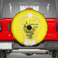 Saint Peters Basilica Vatican City Spare Tire Cover Basilica Dome Catholic Cross Religious - Coat Of Arms Sketch Art