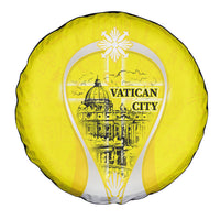 Saint Peters Basilica Vatican City Spare Tire Cover Basilica Dome Catholic Cross Religious - Coat Of Arms Sketch Art