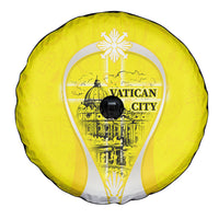 Saint Peters Basilica Vatican City Spare Tire Cover Basilica Dome Catholic Cross Religious - Coat Of Arms Sketch Art