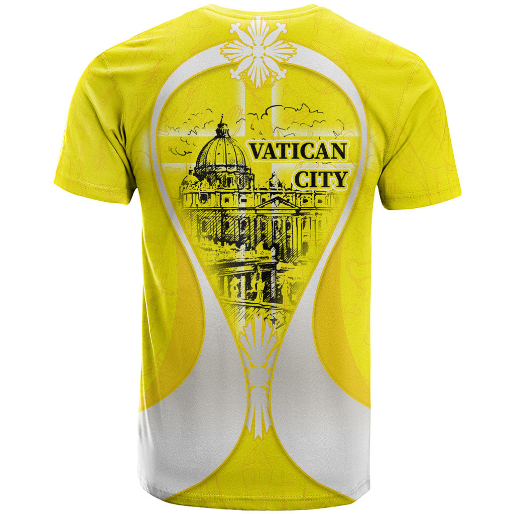 Saint Peters Basilica Vatican City T Shirt Basilica Dome Catholic Cross Religious - Coat Of Arms Sketch Art