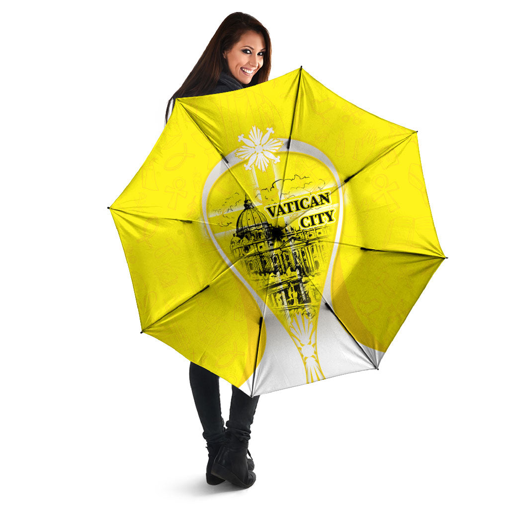 Saint Peters Basilica Vatican City Umbrella Basilica Dome Catholic Cross Religious - Coat Of Arms Sketch Art