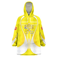 Saint Peters Basilica Vatican City Wearable Blanket Hoodie Basilica Dome Catholic Cross Religious - Coat Of Arms Sketch Art