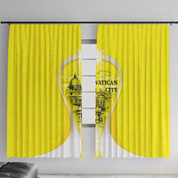 Saint Peters Basilica Vatican City Window Curtain Basilica Dome Catholic Cross Religious - Coat Of Arms Sketch Art