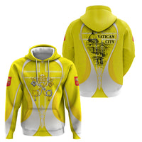 Saint Peters Basilica Vatican City Zip Hoodie Basilica Dome Catholic Cross Religious - Coat Of Arms Sketch Art