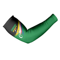 Comoros Independence Day Arm Sleeves Comorian Flag Brush Stroke National Pride Graphic