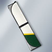 Personalized Comoros Independence Day Auto Sun Shade July 6th National Pride Flag Graphic With Heritage Emblem