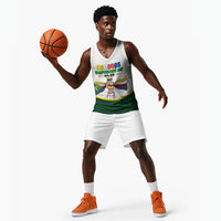 Personalized Comoros Independence Day Basketball Jersey July 6th National Pride Flag Graphic With Heritage Emblem