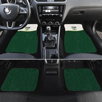 Personalized Comoros Independence Day Car Mats July 6th National Pride Flag Graphic With Heritage Emblem