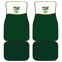 Personalized Comoros Independence Day Car Mats July 6th National Pride Flag Graphic With Heritage Emblem