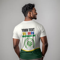 Personalized Comoros Independence Day T shirt July 6th National Pride Flag Graphic With Heritage Emblem