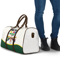 Personalized Comoros Independence Day Travel Bag July 6th National Pride Flag Graphic With Heritage Emblem