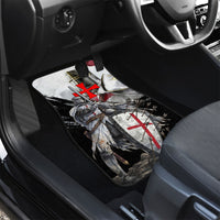Knights Templar Crusader Car Mats Medieval Armor Red Cross Shield