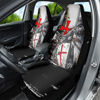 Knights Templar Crusader Car Seat Cover Medieval Armor Red Cross Shield