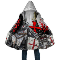 Knights Templar Crusader Cloak Medieval Armor Red Cross Shield