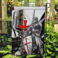 Knights Templar Crusader Garden Flag Medieval Armor Red Cross Shield