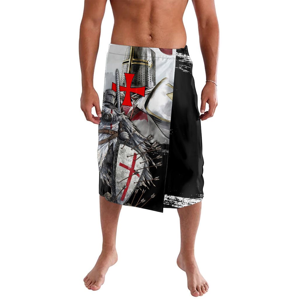 Knights Templar Crusader Lavalava Medieval Armor Red Cross Shield