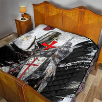 Knights Templar Crusader Quilt Medieval Armor Red Cross Shield