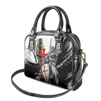 Knights Templar Crusader Shoulder Handbag Medieval Armor Red Cross Shield