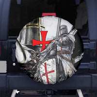 Knights Templar Crusader Spare Tire Cover Medieval Armor Red Cross Shield