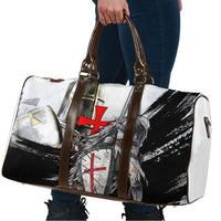 Knights Templar Crusader Travel Bag Medieval Armor Red Cross Shield