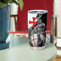 Knights Templar Crusader Tumbler Cup Medieval Armor Red Cross Shield