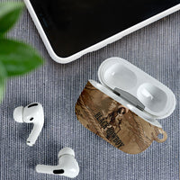Black Cowboy Nat Love AirPods Case Vintage Western Portrait Lasso