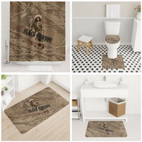 Black Cowboy Nat Love Bathroom Set Vintage Western Portrait Lasso