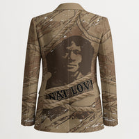Black Cowboy Nat Love Blazer Vintage Western Portrait Lasso
