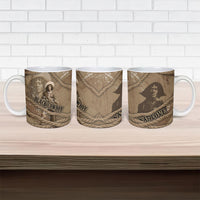 Black Cowboy Nat Love Ceramic Mug Vintage Western Portrait Lasso