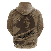 Black Cowboy Nat Love Hoodie Vintage Western Portrait Lasso