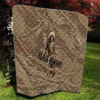 Black Cowboy Nat Love Quilt Vintage Western Portrait Lasso