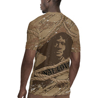 Black Cowboy Nat Love Rugby Jersey Vintage Western Portrait Lasso