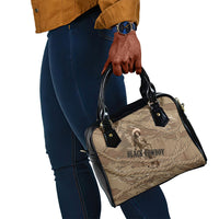 Black Cowboy Nat Love Shoulder Handbag Vintage Western Portrait Lasso