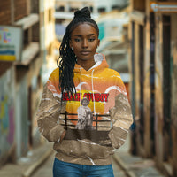 Black Cowboy Bill Pickett Hoodie Retro Sunset Western Design