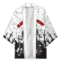 Black Cowboy Nat Love Kimono Comic Style Desert Line Art Red Typography