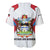 Antigua and Barbuda Flag Baseball Jersey with National Coat of Arms - Wonder Print Shop