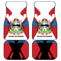 Antigua and Barbuda Flag Car Mats with National Coat of Arms - Wonder Print Shop