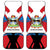 Antigua and Barbuda Flag Car Mats with National Coat of Arms - Wonder Print Shop