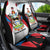 Antigua and Barbuda Flag Car Seat Cover with National Coat of Arms - Wonder Print Shop