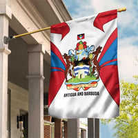 Antigua and Barbuda Flag Garden Flag with National Coat of Arms - Wonder Print Shop