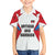 Antigua and Barbuda Flag Kid Hawaiian Shirt with National Coat of Arms - Wonder Print Shop