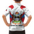 Antigua and Barbuda Flag Kid Hawaiian Shirt with National Coat of Arms - Wonder Print Shop