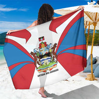 Antigua and Barbuda Flag Sarong with National Coat of Arms - Wonder Print Shop