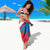 Antigua and Barbuda Flag Sarong with National Coat of Arms - Wonder Print Shop