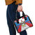 Antigua and Barbuda Flag Shoulder Handbag with National Coat of Arms - Wonder Print Shop