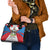 Antigua and Barbuda Flag Shoulder Handbag with National Coat of Arms - Wonder Print Shop