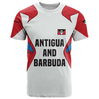 Antigua and Barbuda Flag T Shirt with National Coat of Arms - Wonder Print Shop