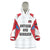 Antigua and Barbuda Flag Wearable Blanket Hoodie with National Coat of Arms - Wonder Print Shop