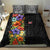 Antigua and Barbuda Floral Bedding Set with Tropical Hibiscus with National Flag - Wonder Print Shop
